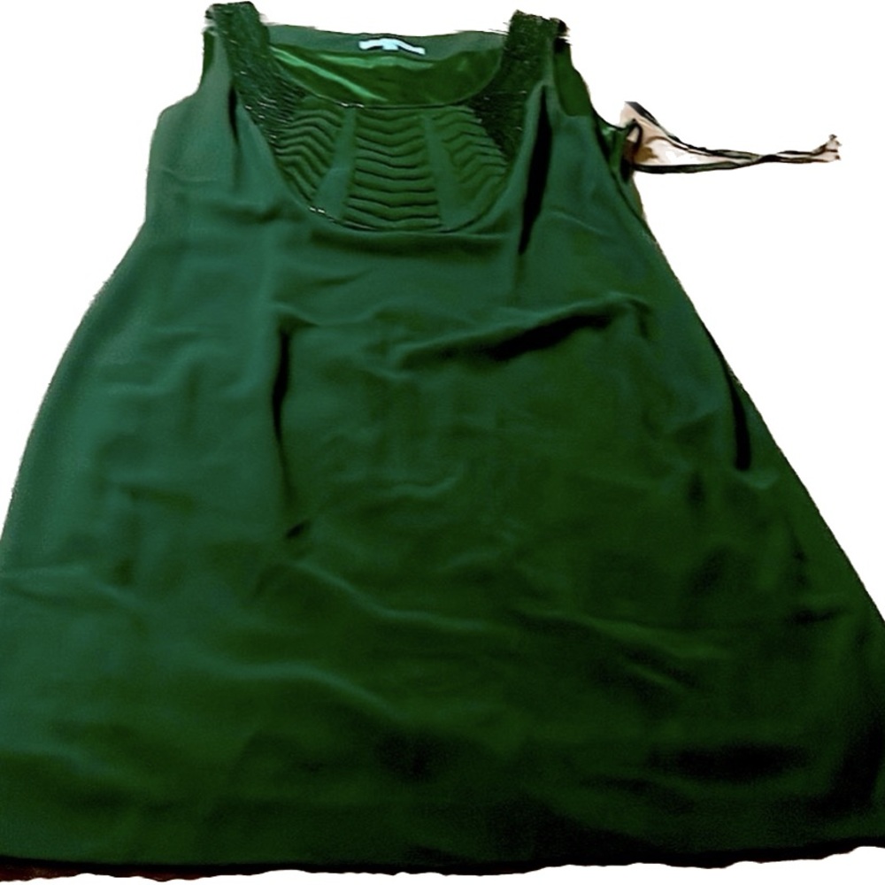 Size 12- Antonio Melani - Green Dress NWT